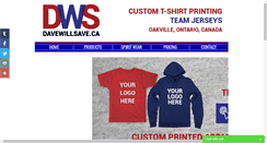 Desktop Screenshot of davewillsave.ca